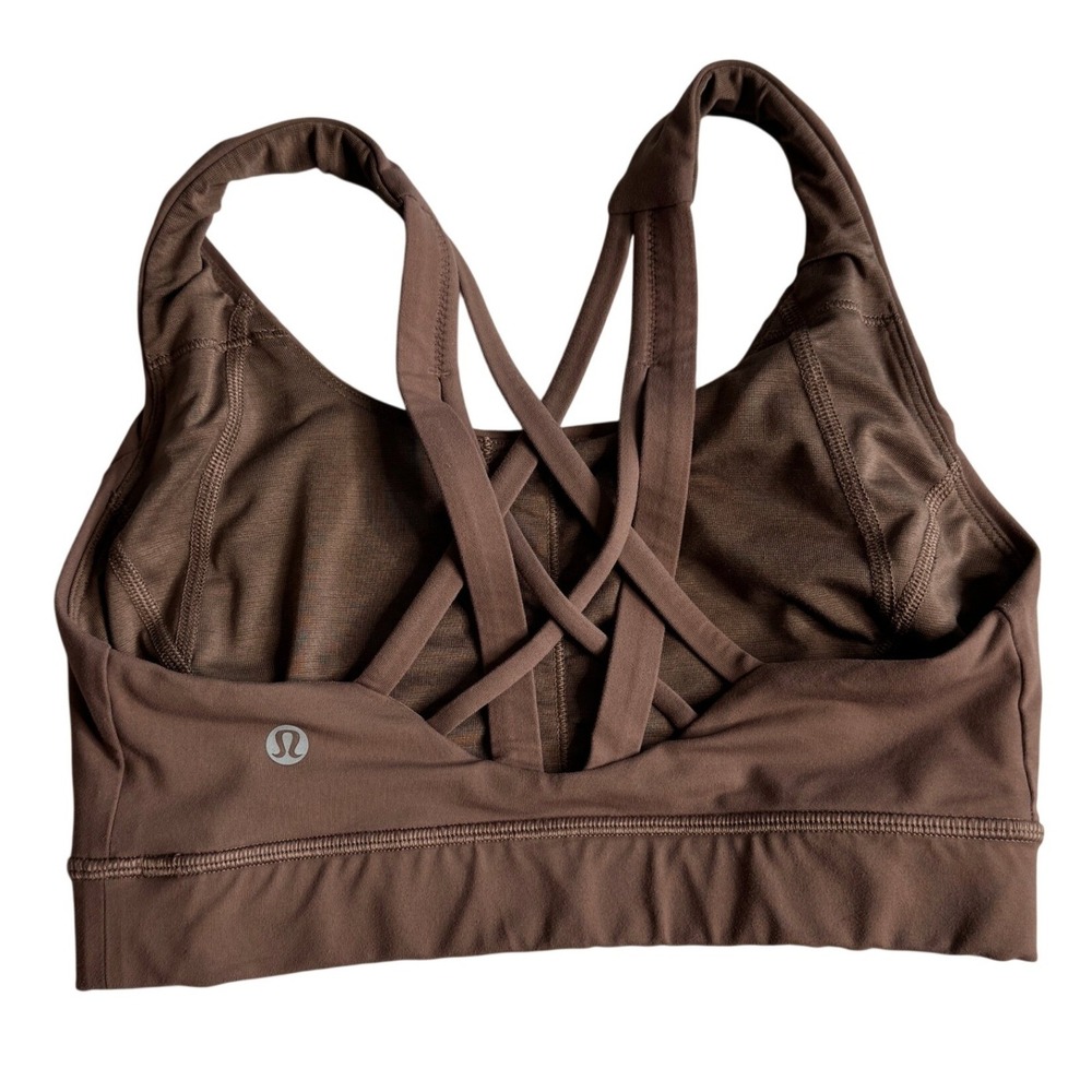 Lululemon Free To Be Elevated Sports Bra Light Support Cacao Womens 4 No Padding